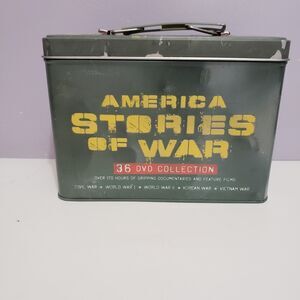 America Stories of War DVD Set 36 DVD Collection Tin